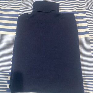 1/2 off Today onlyRalph Lauren Dark Blue Turtleneck Sweater Was 83 Now 42
